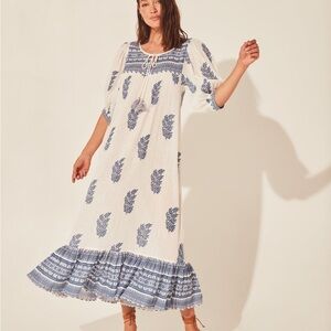 Daughters of India Azure Mishka Maxi Dress